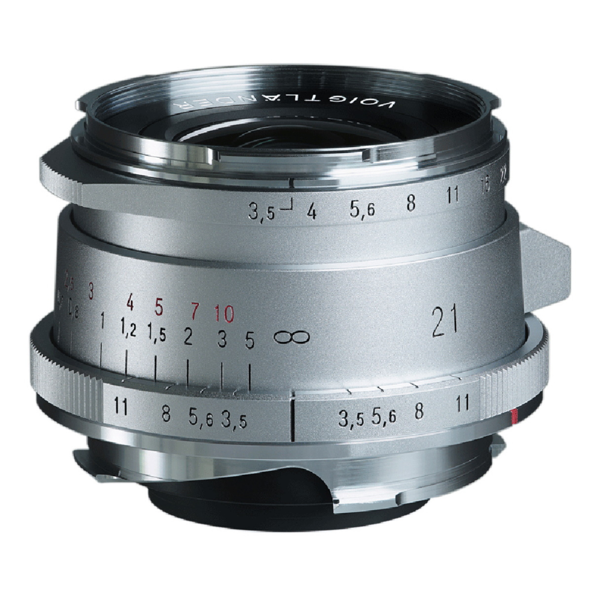 Voigtländer 21mm F3.5 Color-Skopar Type II Asph. für Leica M-Mount silber