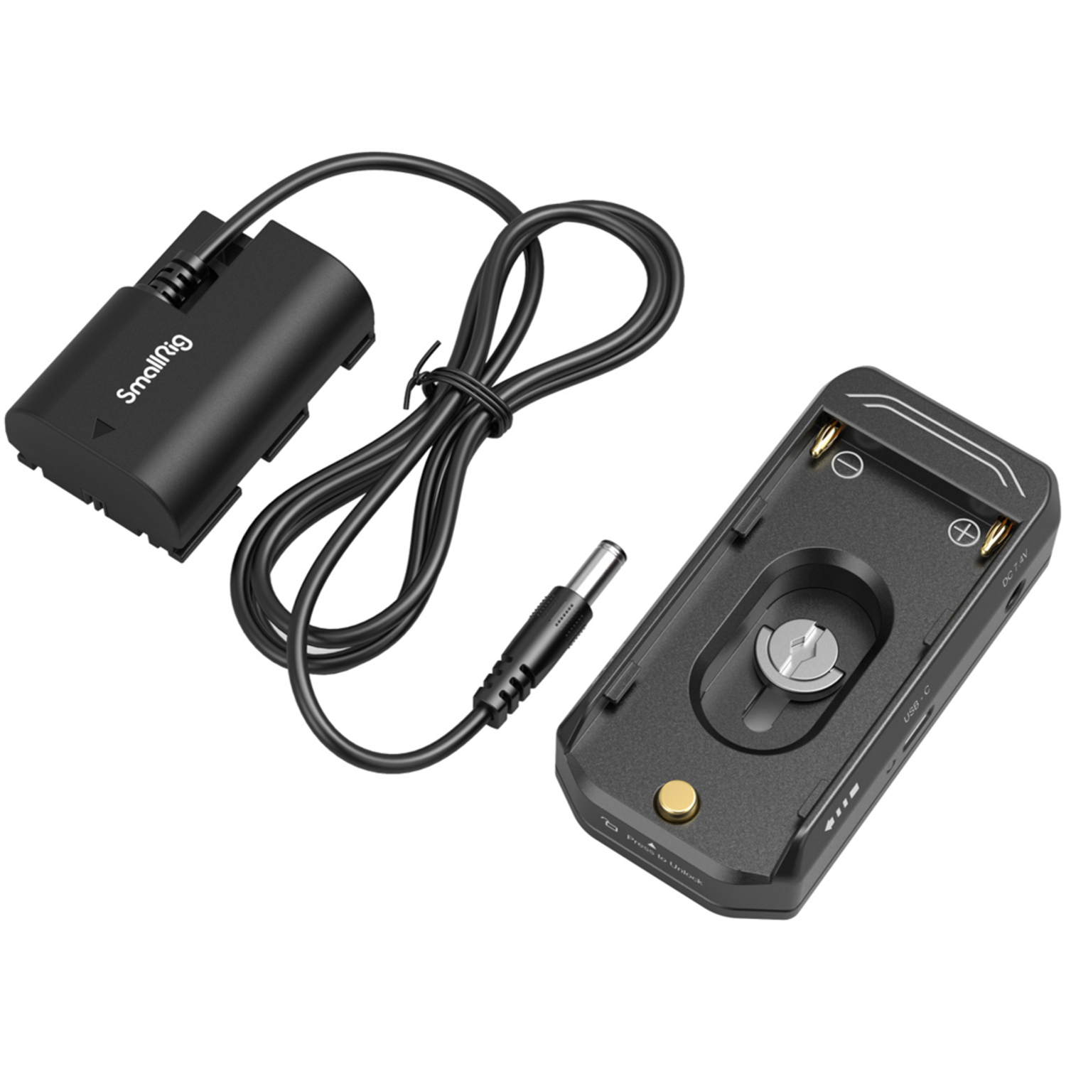 SmallRig Batterieadapter-Montageplattensatz NP-F Advanced Edition 4340