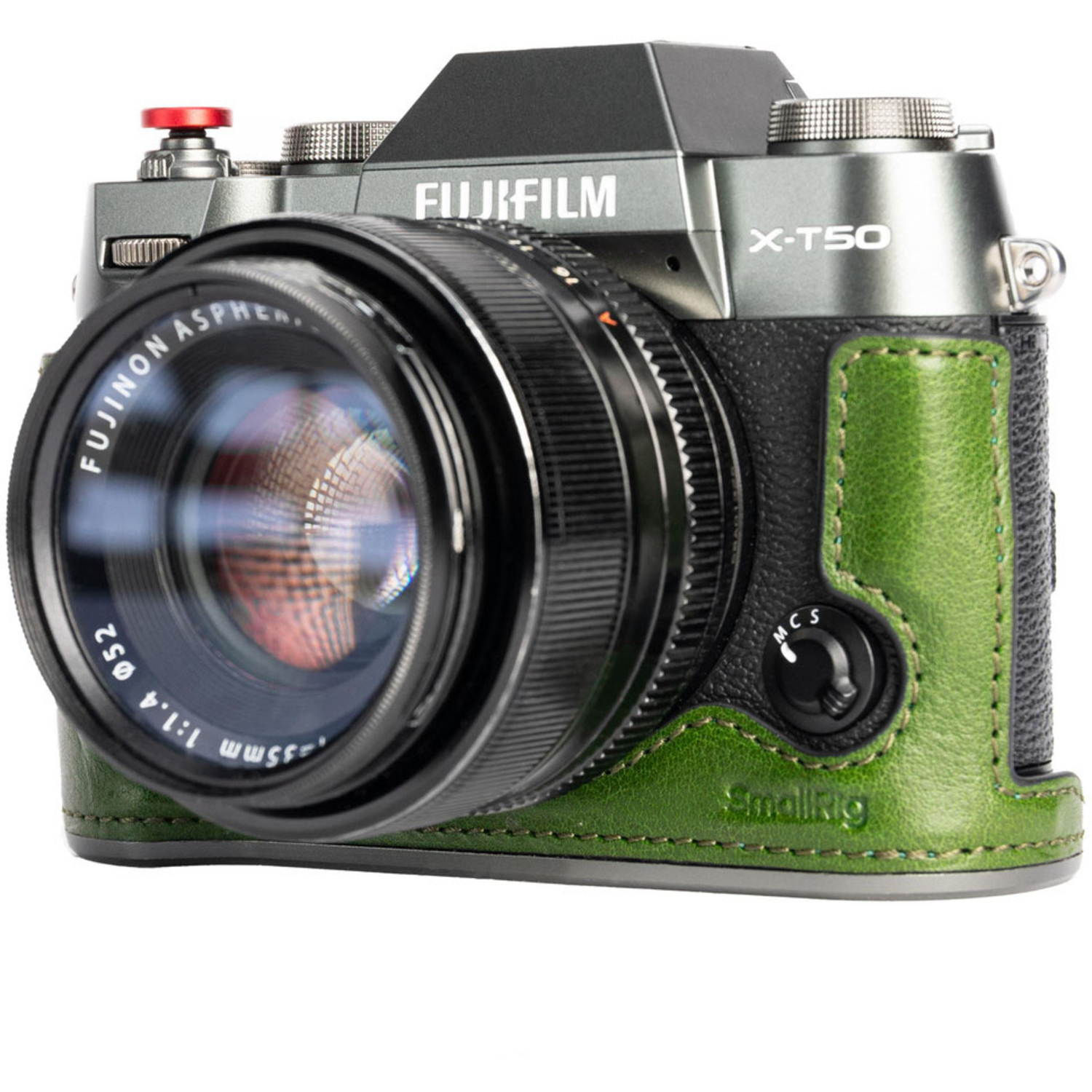 SmallRig Leather Half Case Kit 4711 grün für Fujifilm X-T50