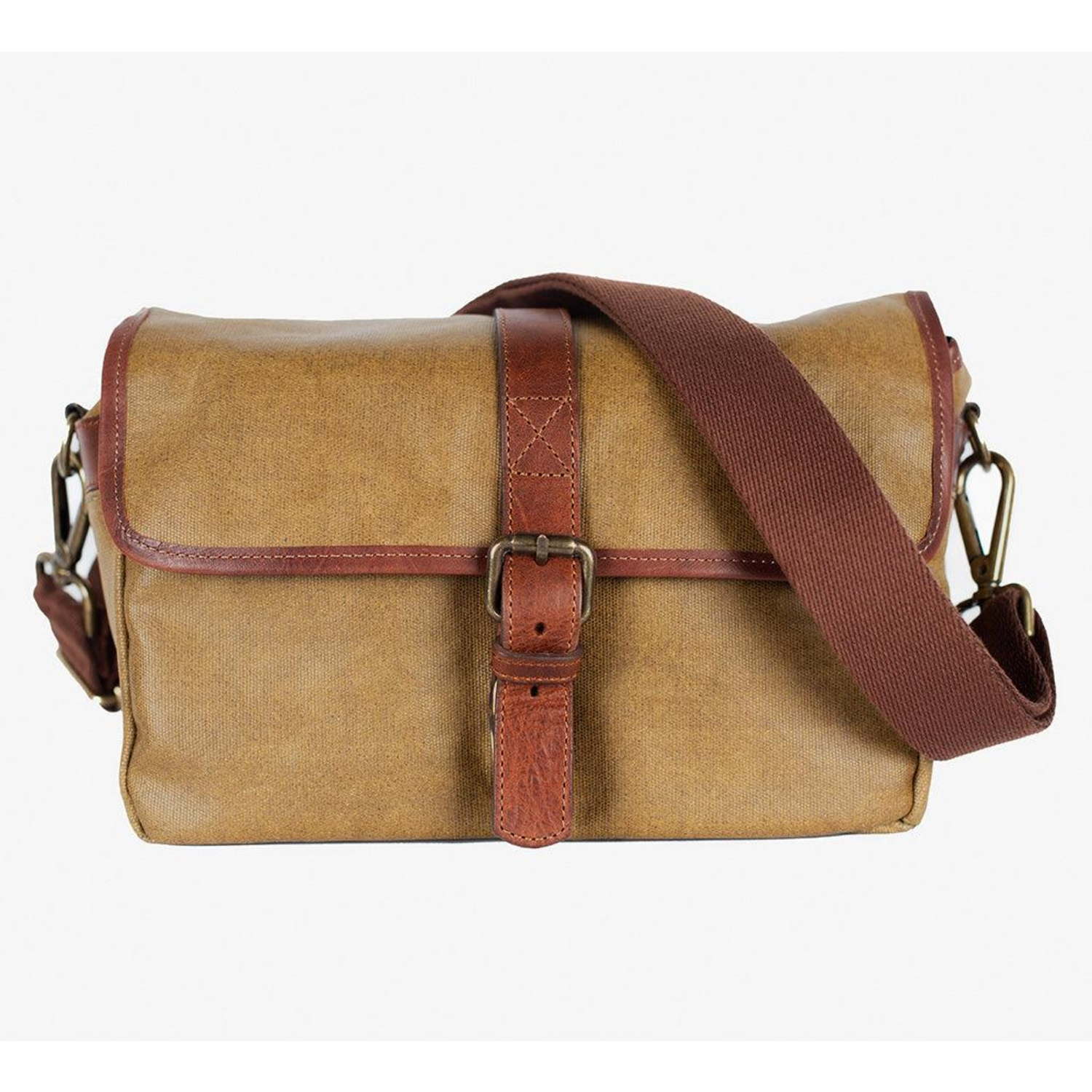 Bronkey Paris Camera Bag Waxed Canvas Olive Green Limited Edition