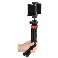 Hama FlexPro Kamera-Stativ für Smartphone/GoPro 27cm rot