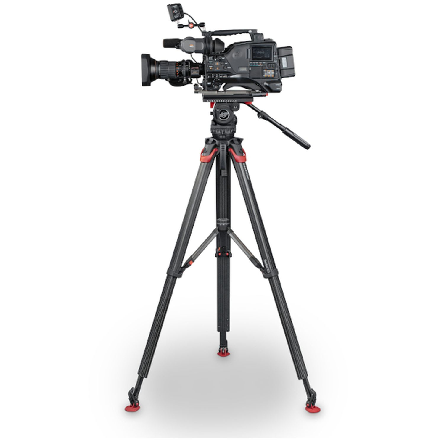 Sachtler SAC1811FTMS System Video 18 Kohlefaser mit Stativkopf, flowtech® Stativ, Mittelspinne und Tasche