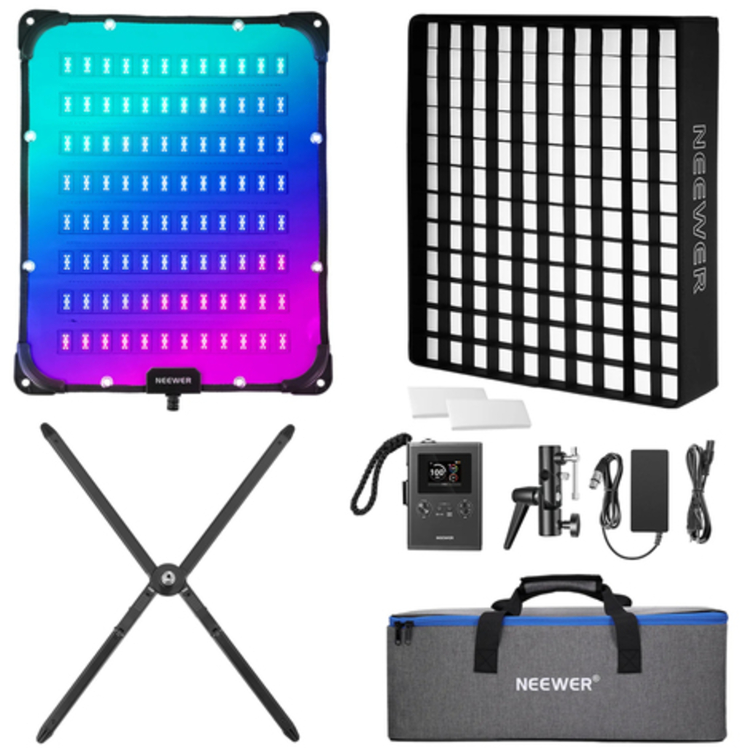 NEEWER flexibles RGB LED Panel FL100C 115W