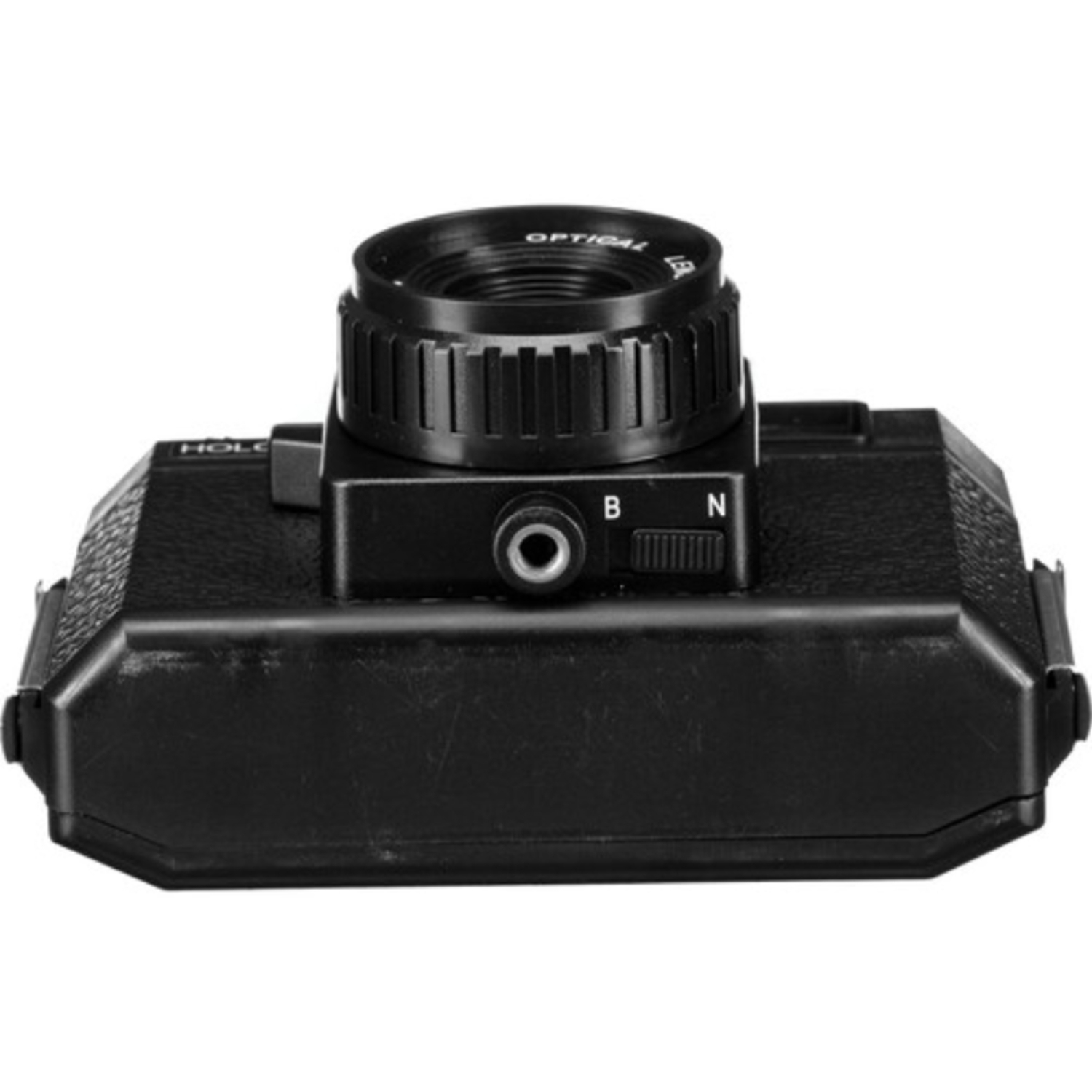 Holga 120GCFN mit Schwarzweißfilm und Batterie