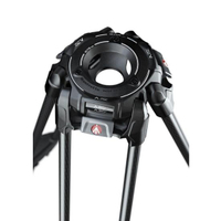 Manfrotto 645 Fast Twin Carbon Stativ mit 100/75mm Halbschale