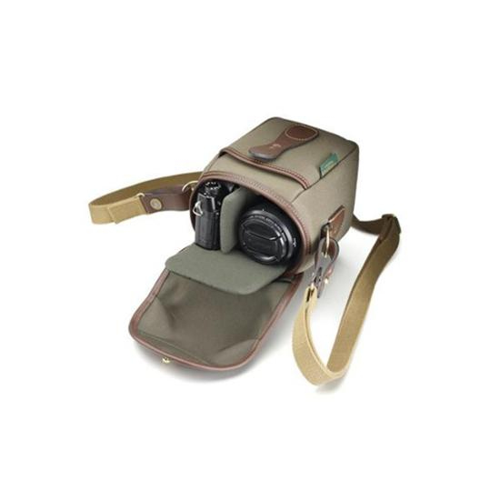 Billingham Fototasche 72 graugrün FibreNyte/schokoladenbraun