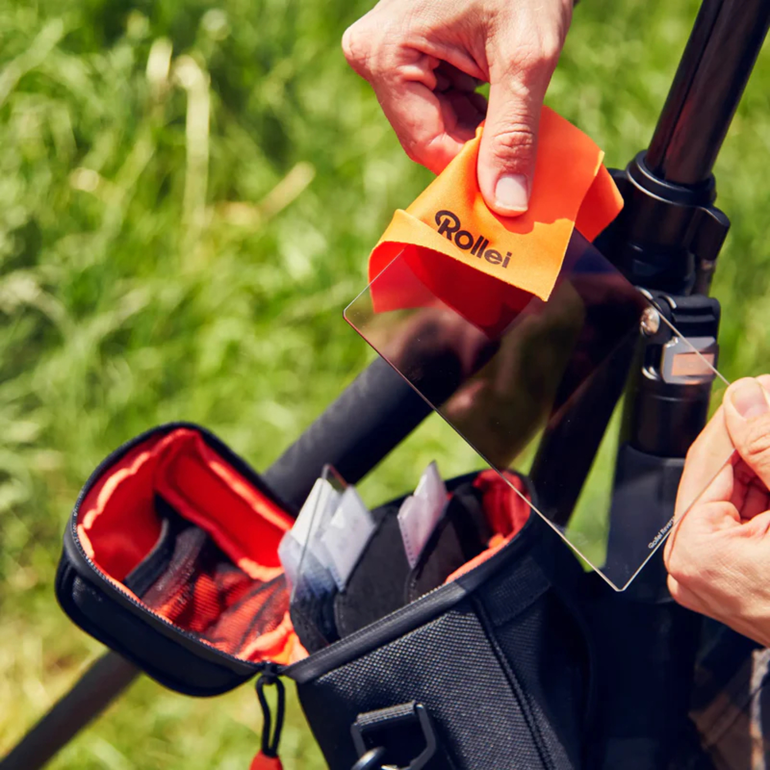 Rollei Rechteckfilter Tasche für 100 mm Filter