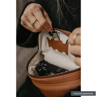 LOULEX Kompakttasche Mini Fanny Pack 2,7L braun