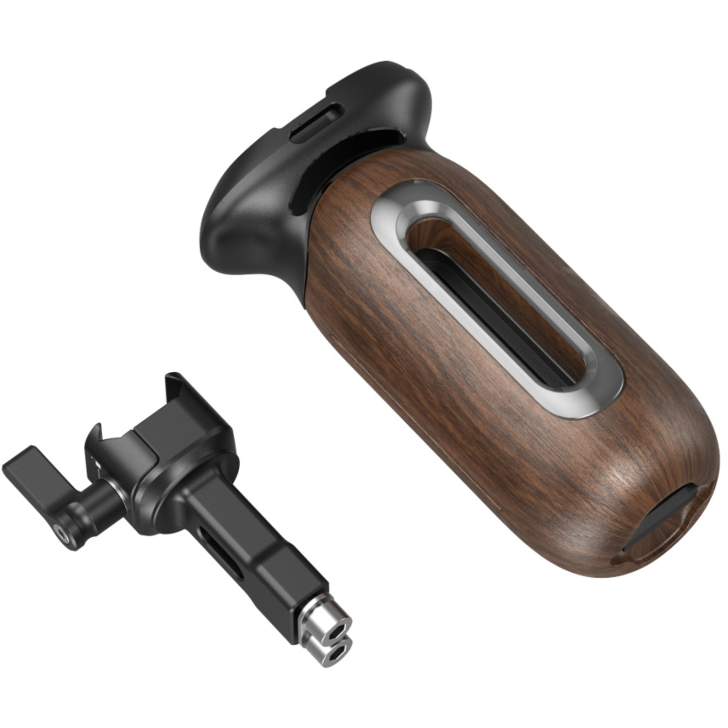 SmallRig Seitlicher Holzgriff mit NATO-Klemme 5239