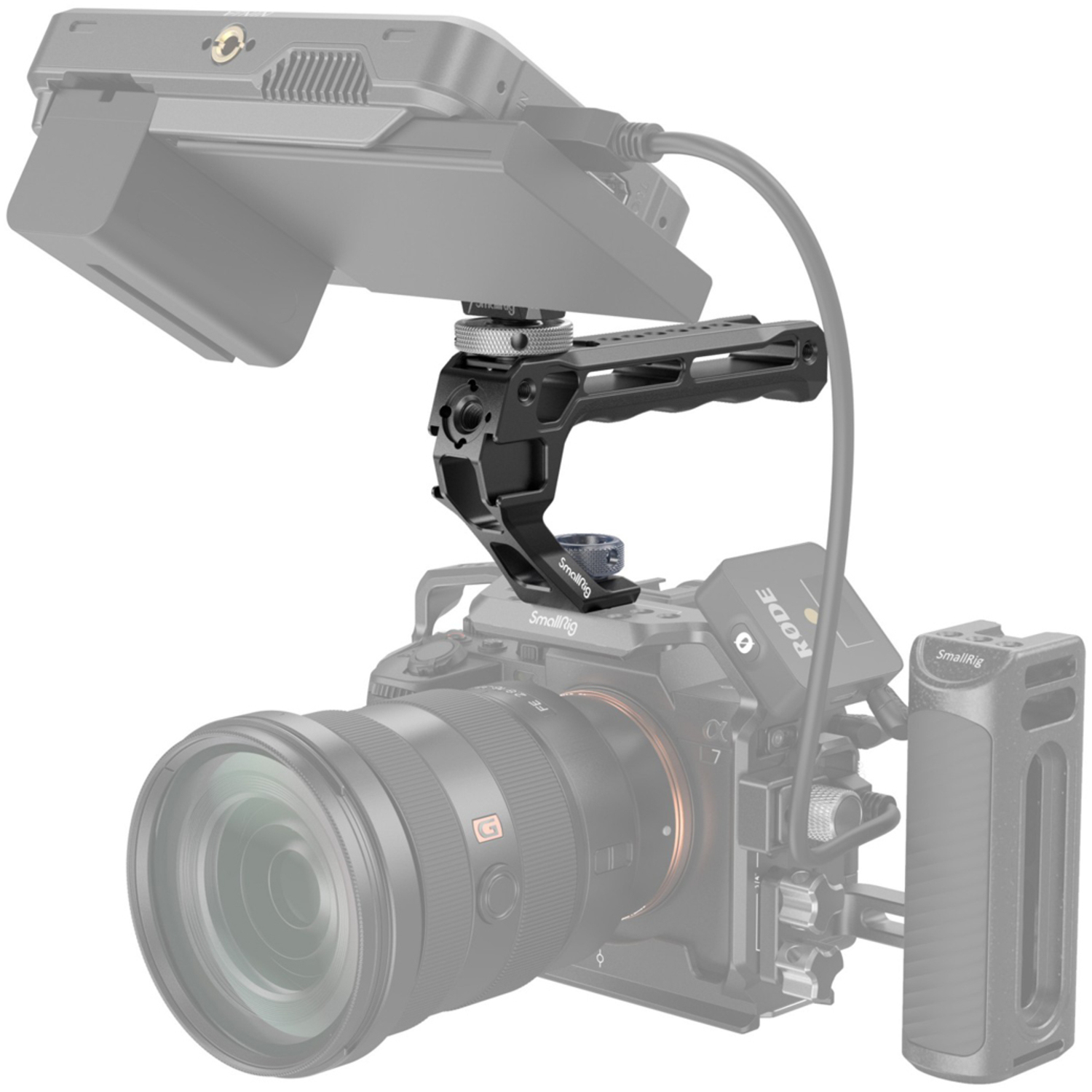 SmallRig Top Handle mit Monitor Support Kit 5322 
