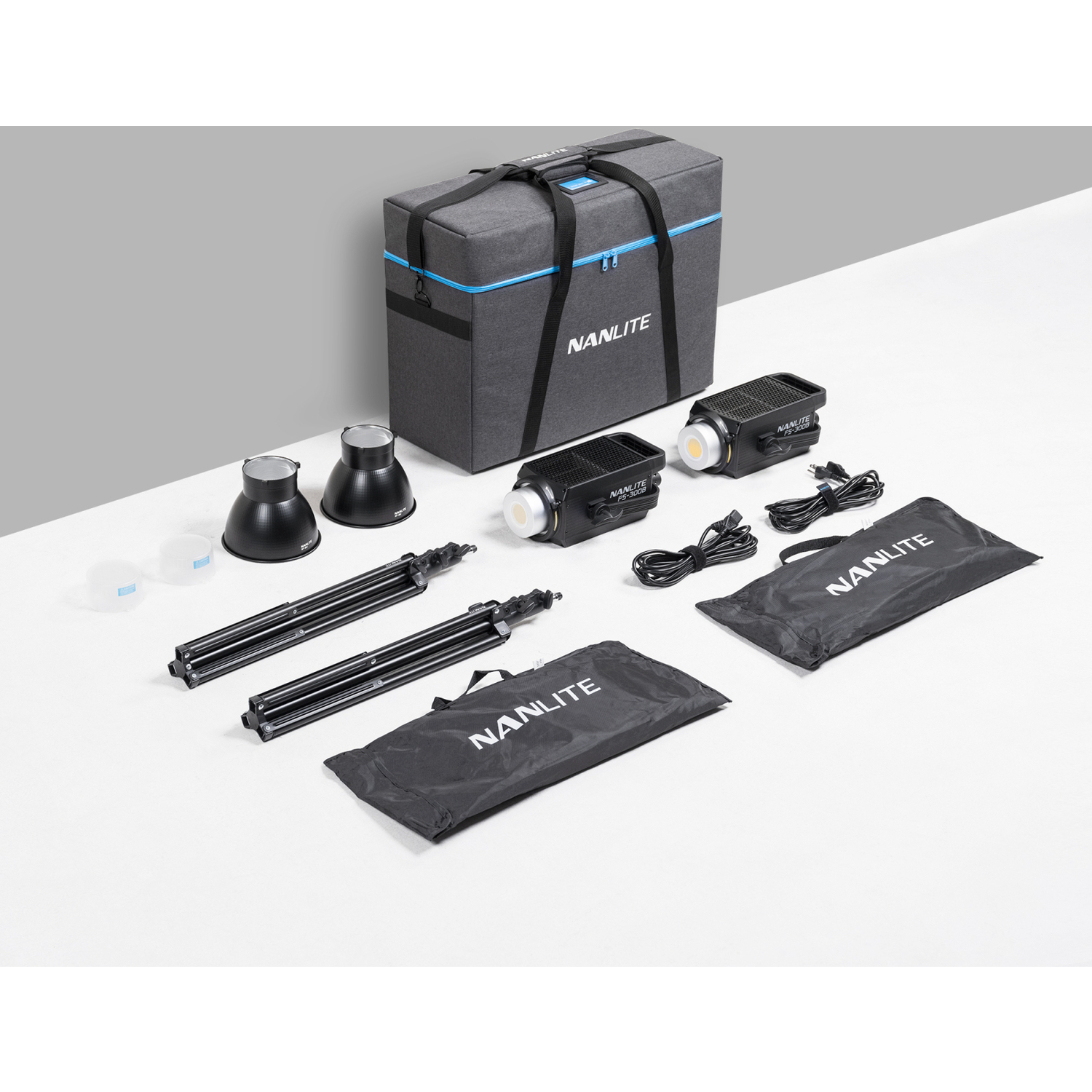 Nanlite Beleuchtungs-Set FS-300B 2 Kit-S-LS-1