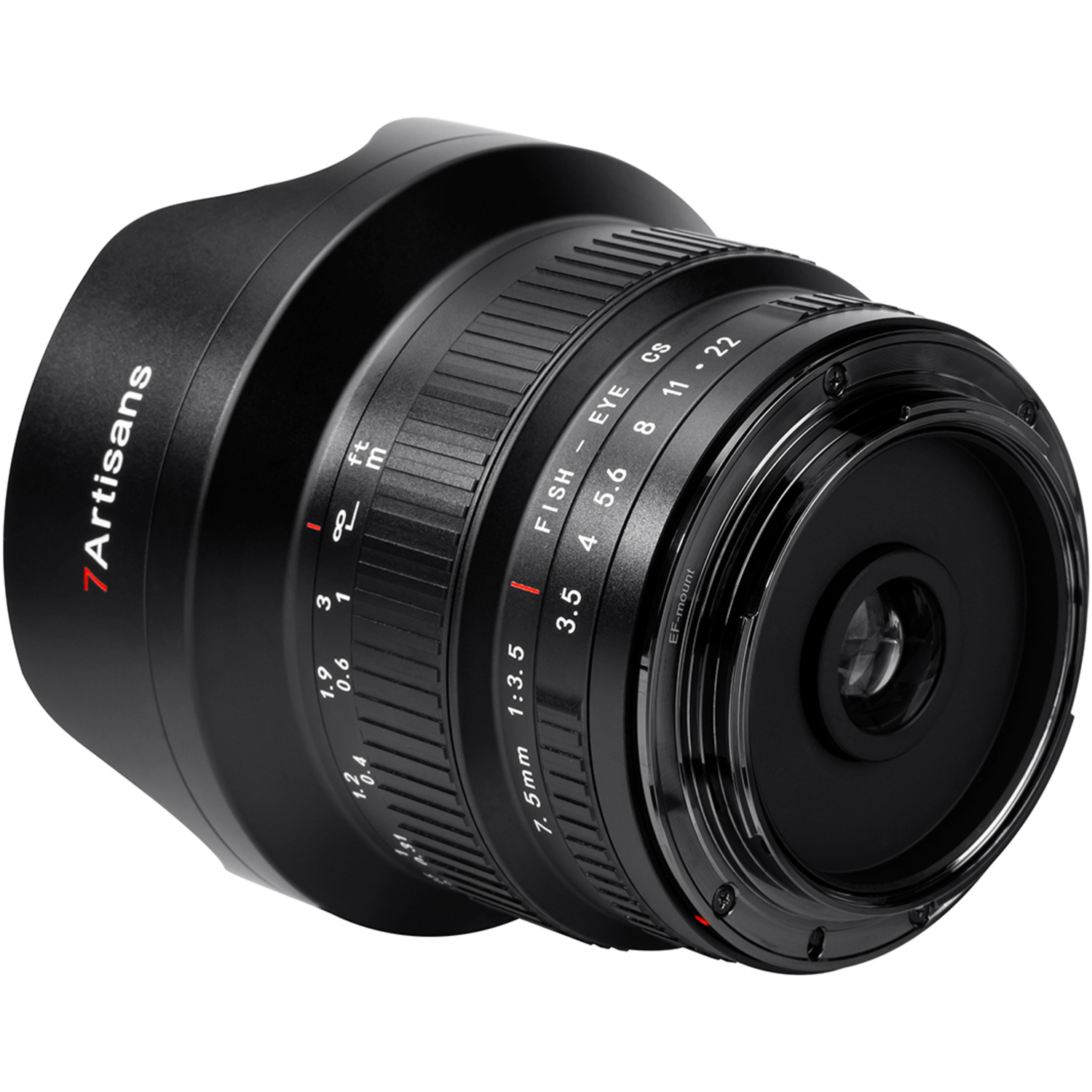 7Artisans Fisheye 7,5mm F3.5 für Canon EF-Mount