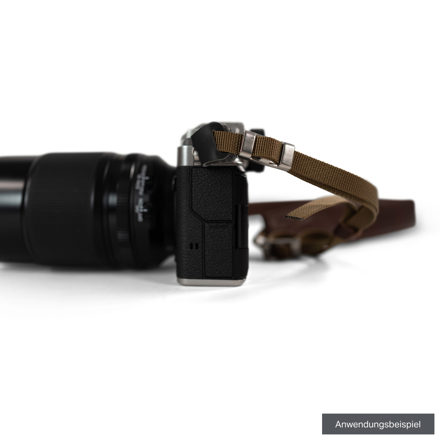 compagnon Kameragurt the bold strap dunkelbraun