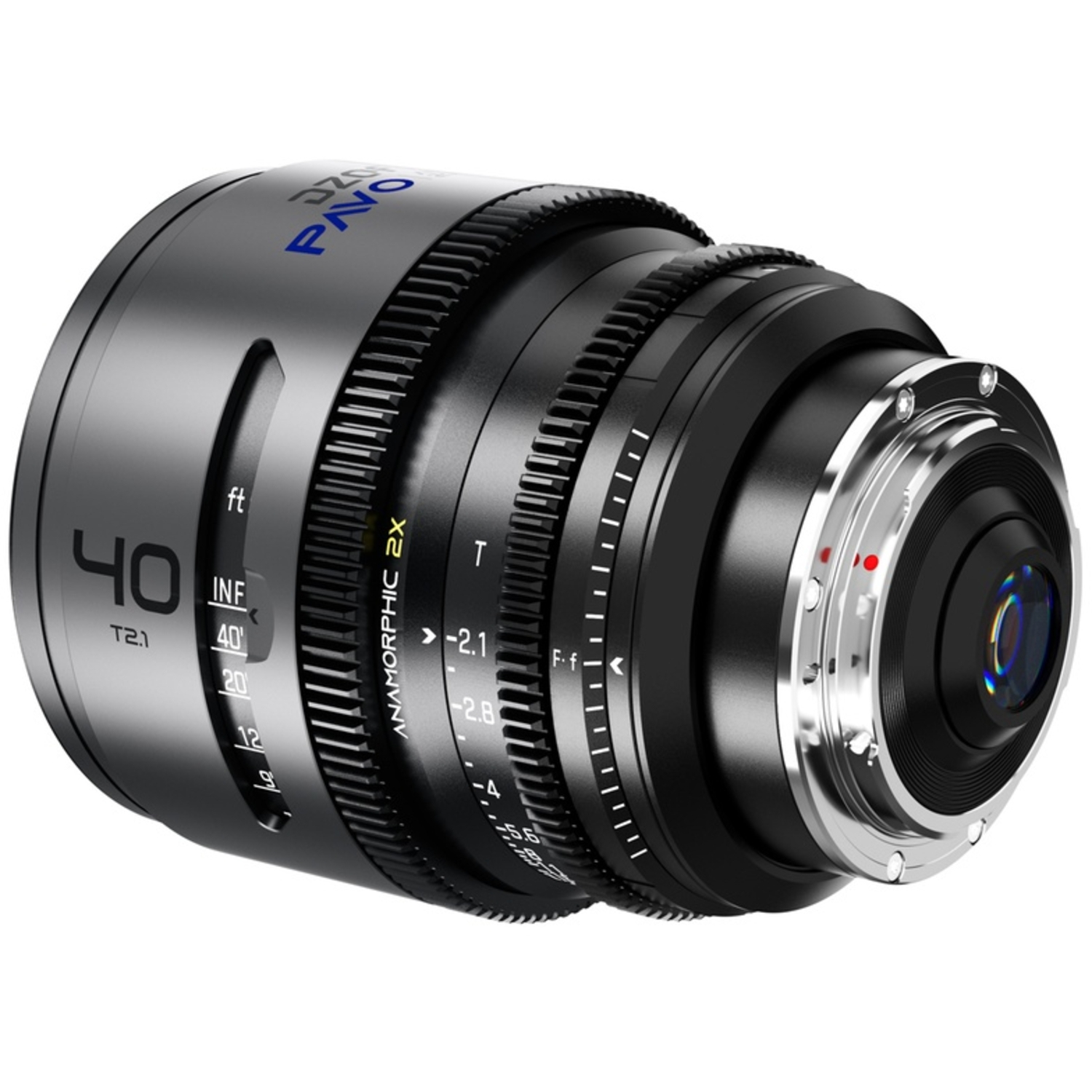 DZOFILM PAVO 2X ANAMORPHIC 3-Lens Kit 28/40/75mm T2.1 Blue Coating Metric für PL/EF-Mount