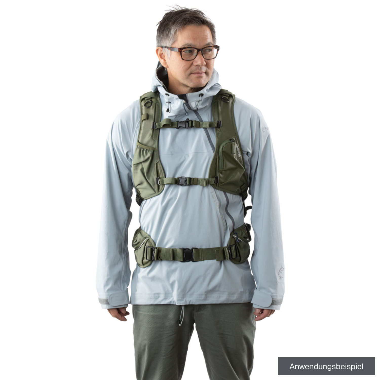 Shimoda Rucksackgurte Damen Tech Armeegrün