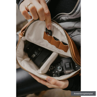 LOULEX Hüfttasche Fanny Pack braun