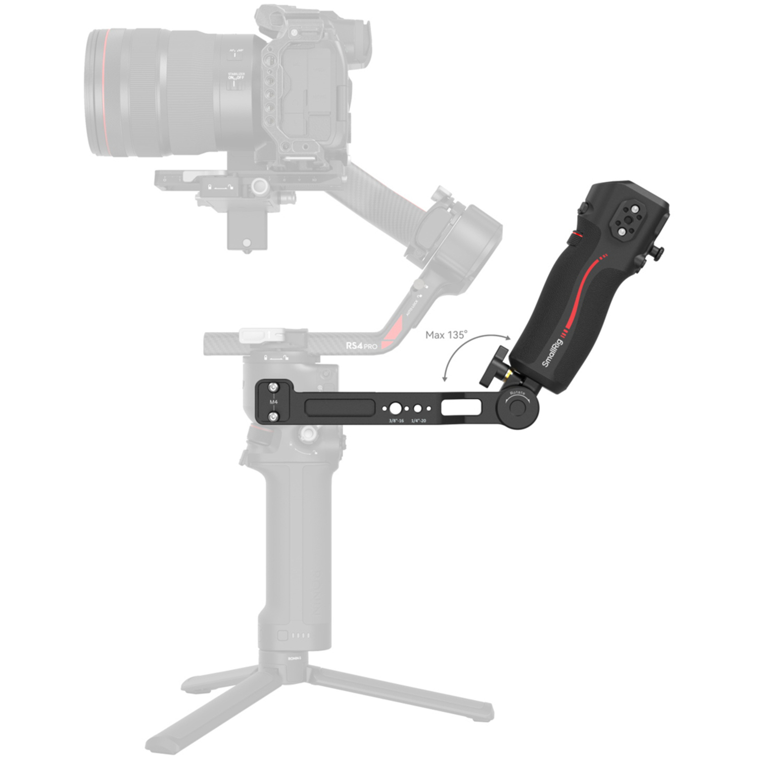 SmallRig Handgriff mit Fokussteuerung 4326 für DJI RS 2, RS 3 Pro, RS 4 und RS 4 Pro