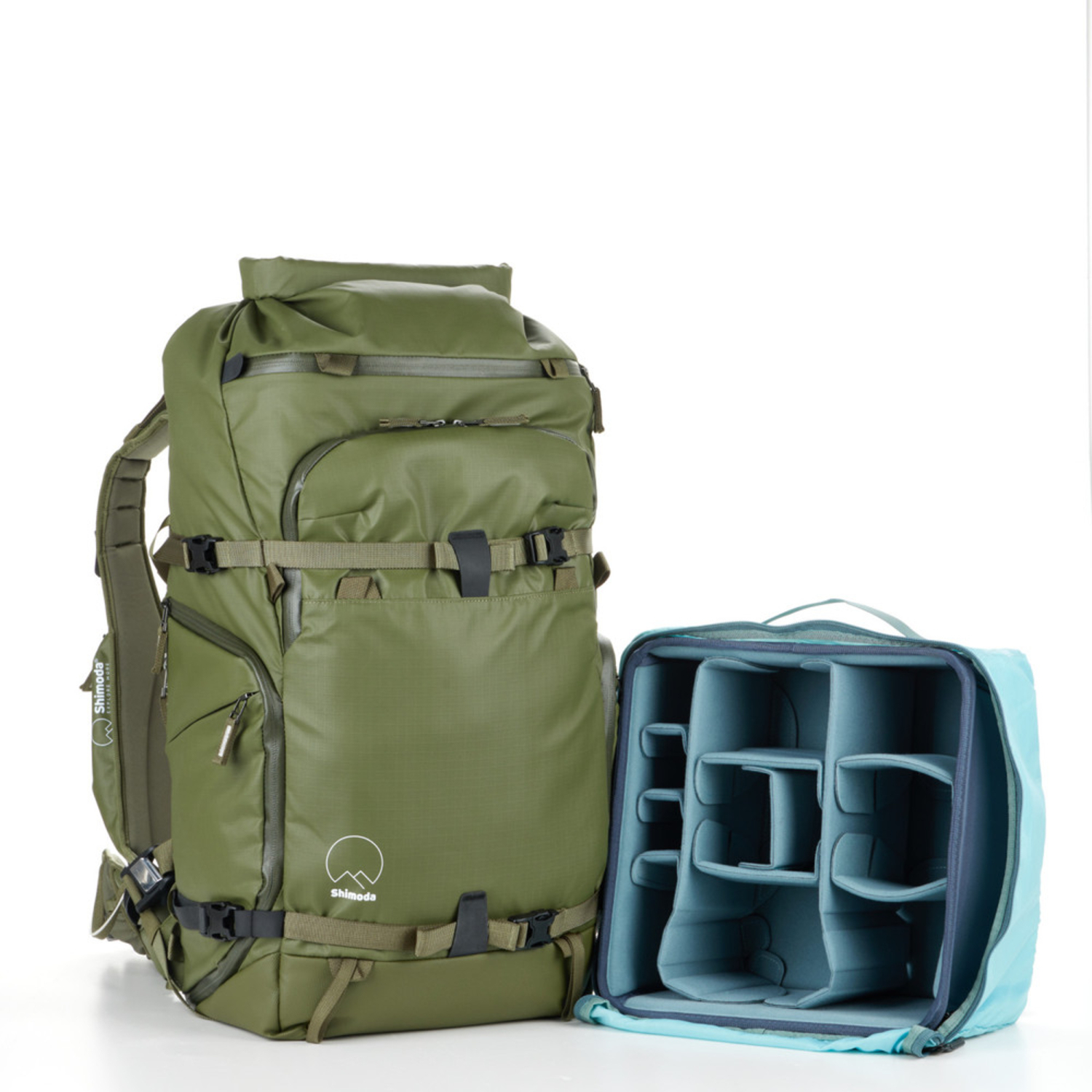 Shimoda Fotorucksack Action X40 v2 mit DSLR Core Unit M grün
