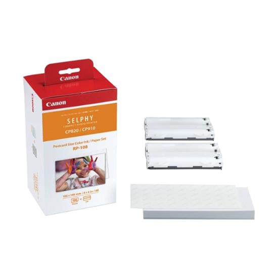 Canon RP-108 Papier-/Farbkassetten-Set