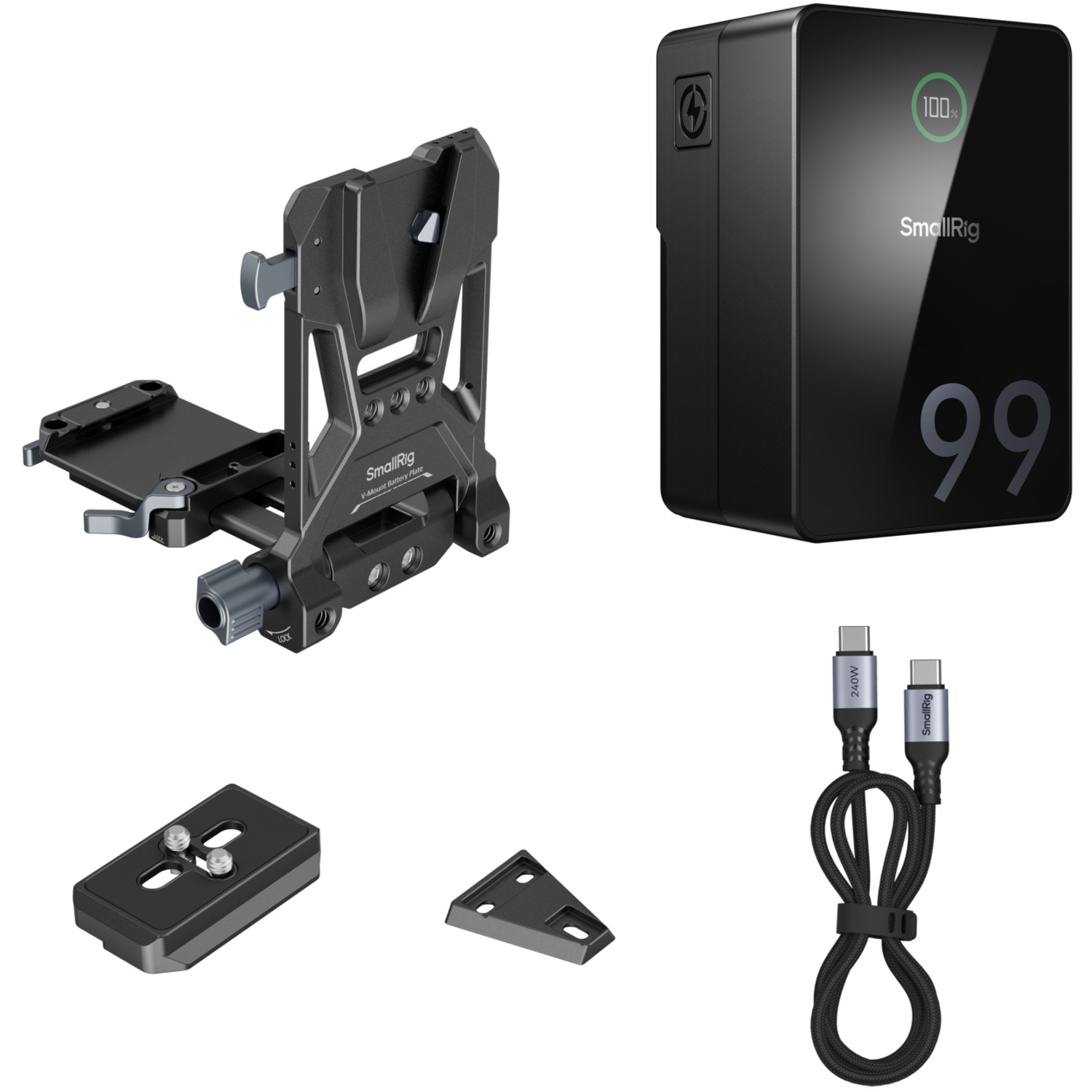 SmallRig Pro Mini-V-Mount-Akku VB99 Kit 5046