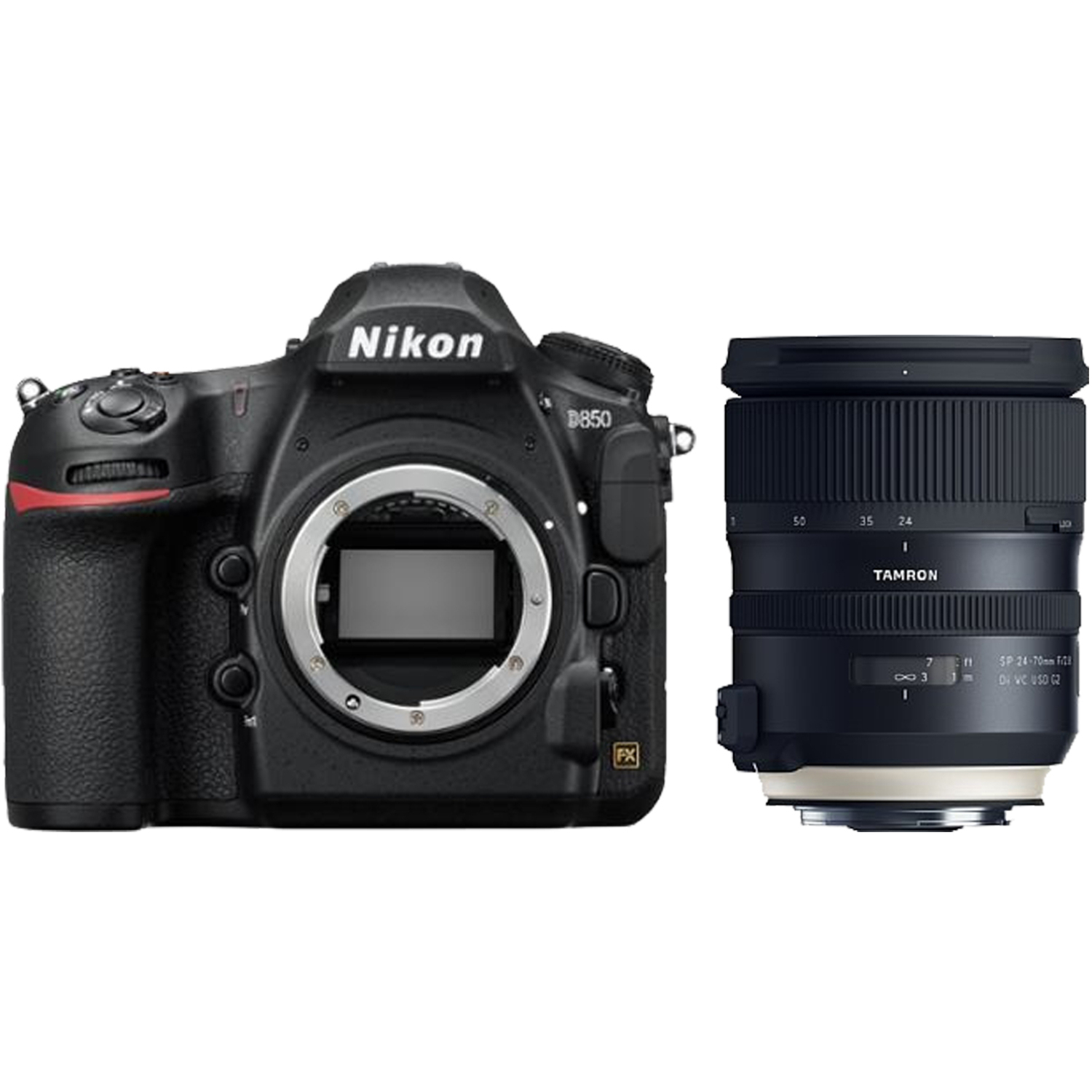 Nikon D850 mit Tamron SP 24-70mm F2.8 Di VC USD G2