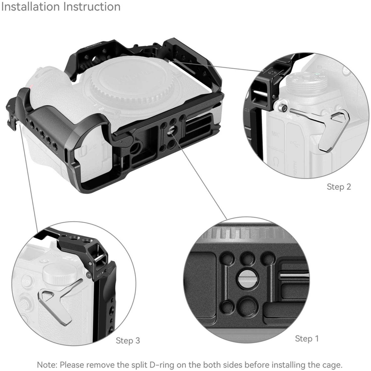 SmallRig 4519 Cage für Nikon Z6 III