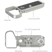 SmallRig Grundplatte 4439 silber für Sony Alpha 7C II und Alpha 7CR