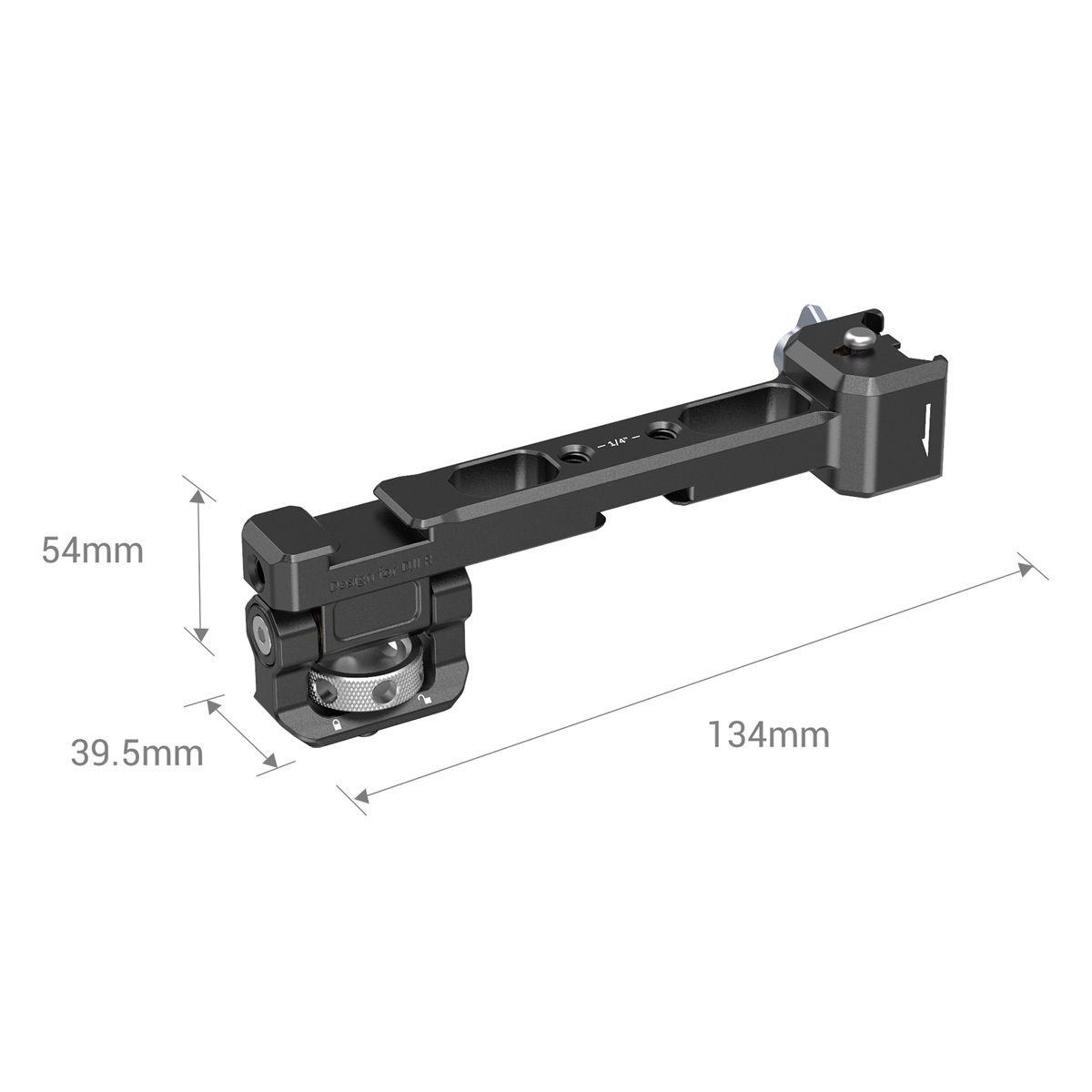 SmallRig 3026 Monitor Mount mit NATO-Klammer für DJI RS 2 / RSC 2 / RS 3 / RS 3 Pro 