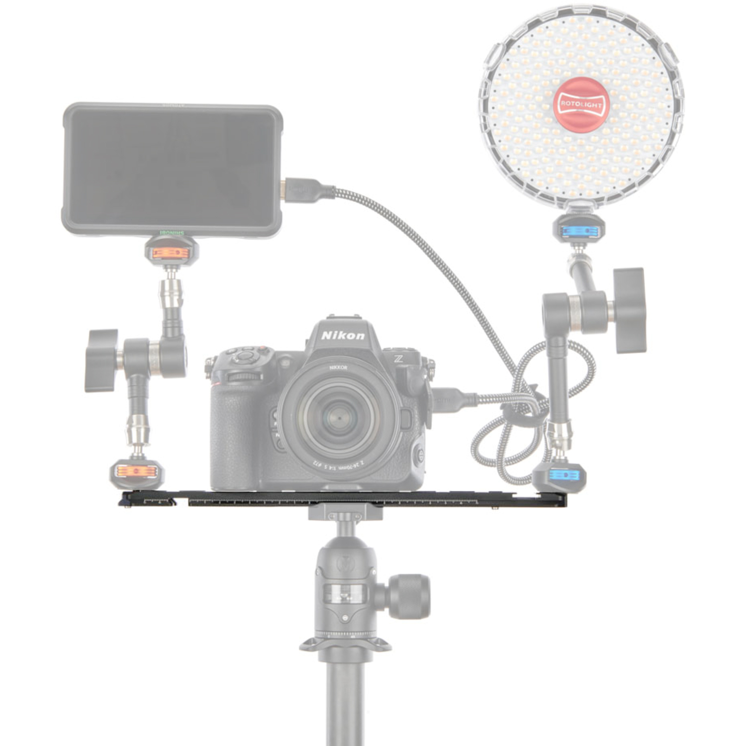 3 Legged Thing QR Ultra Arca-kompatible Langplatte 300mm darkness/matte black