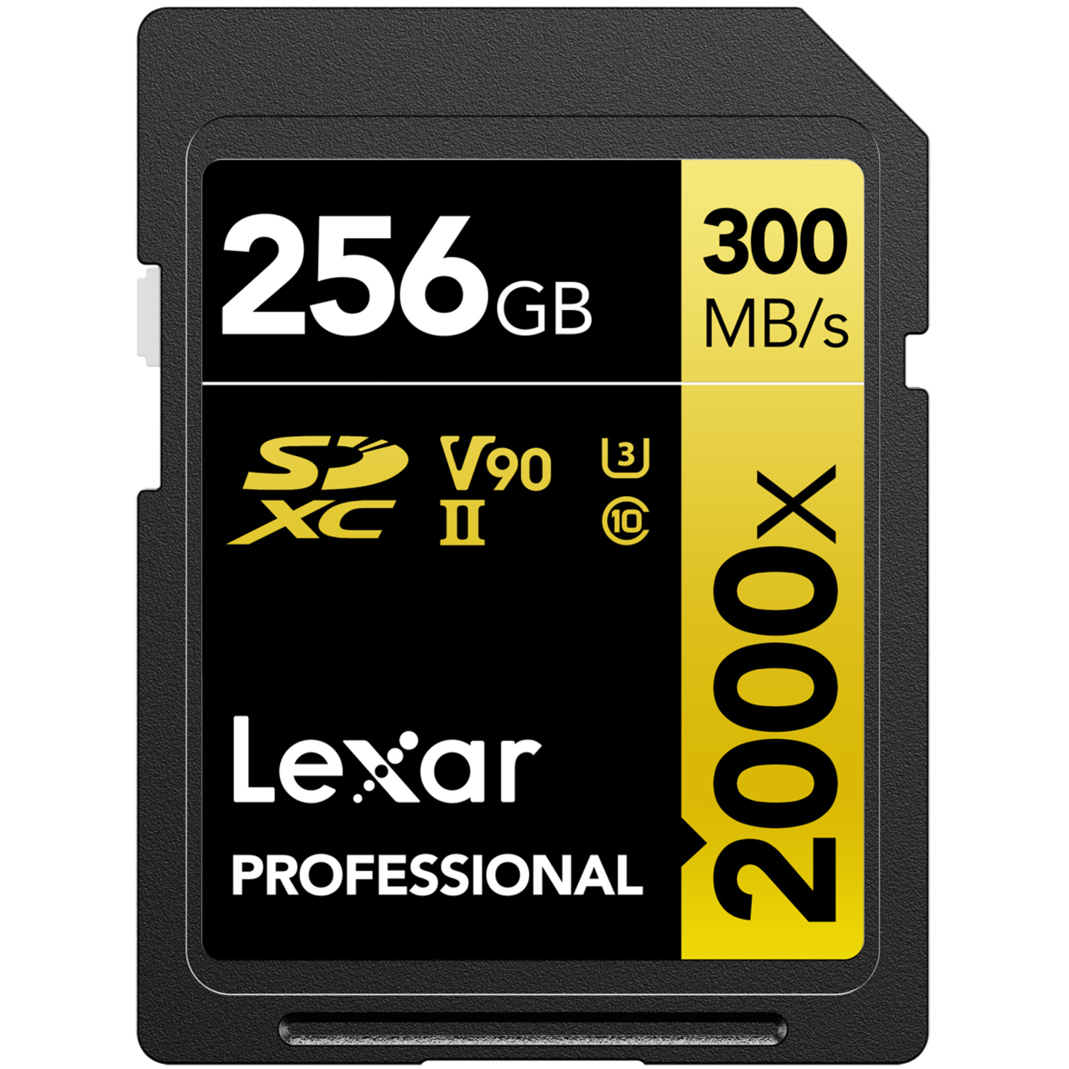 Lexar GOLD Serie 256GB Professional 2000x SDHC UHS-II