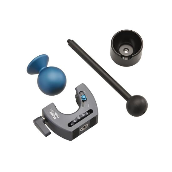 Novoflex MagicBall "FREE" Set: Kugel mit Gehäuse, Schale und Stütze