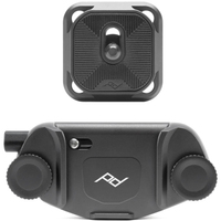 Nikon Z50II mit Peak Design Kameraclip Capture V3 schwarz