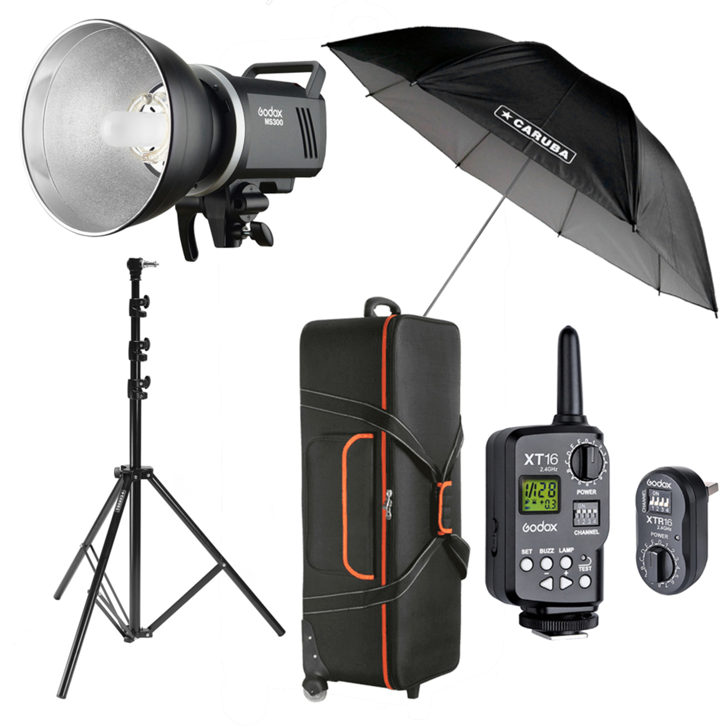Godox MS300 Umbrella Kit