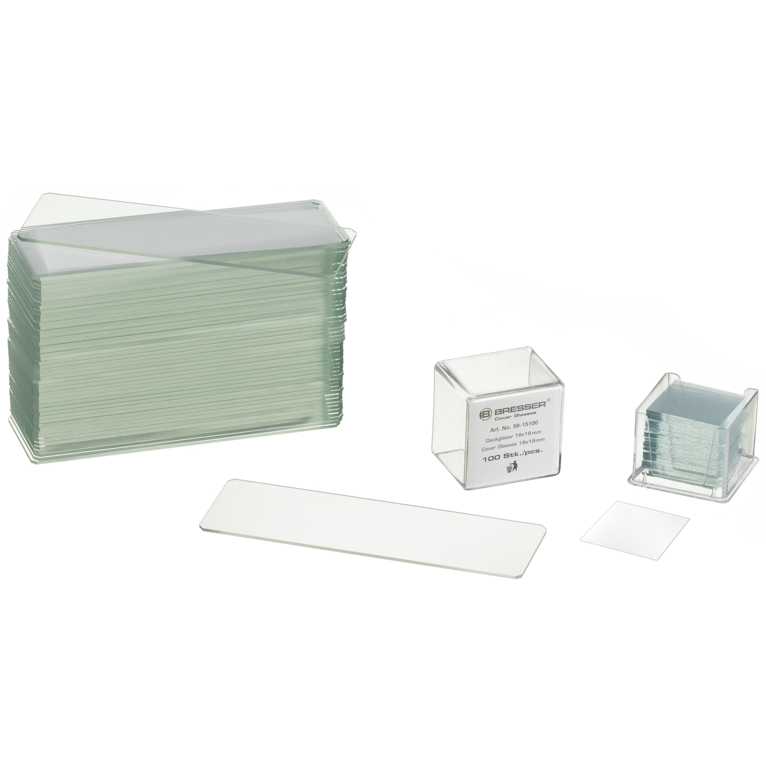 Bresser Objektträger/Deckgläser 50/100 Stk.