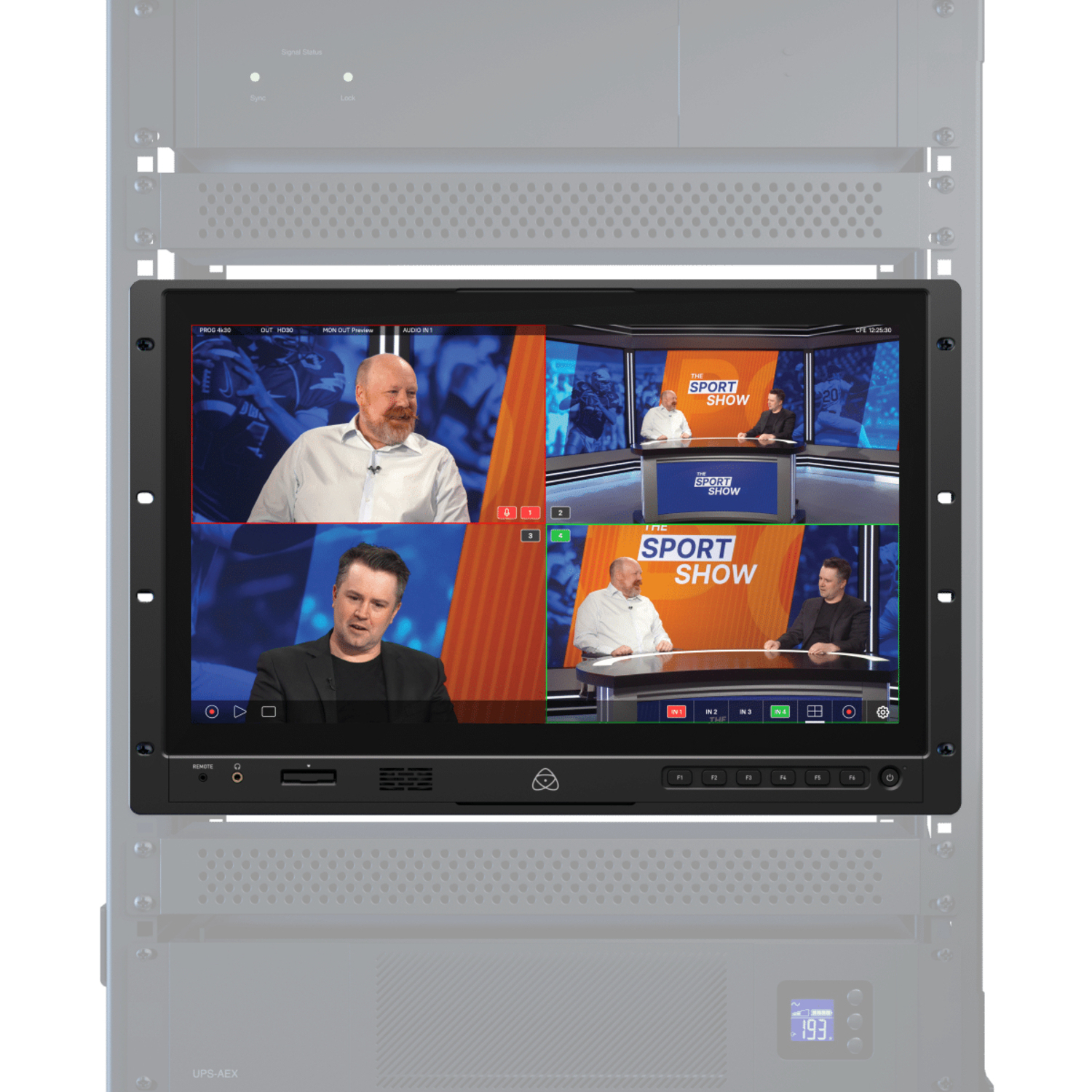Atomos Shogun AV-19 Rack-Mount Monitor-Recorder-Switcher