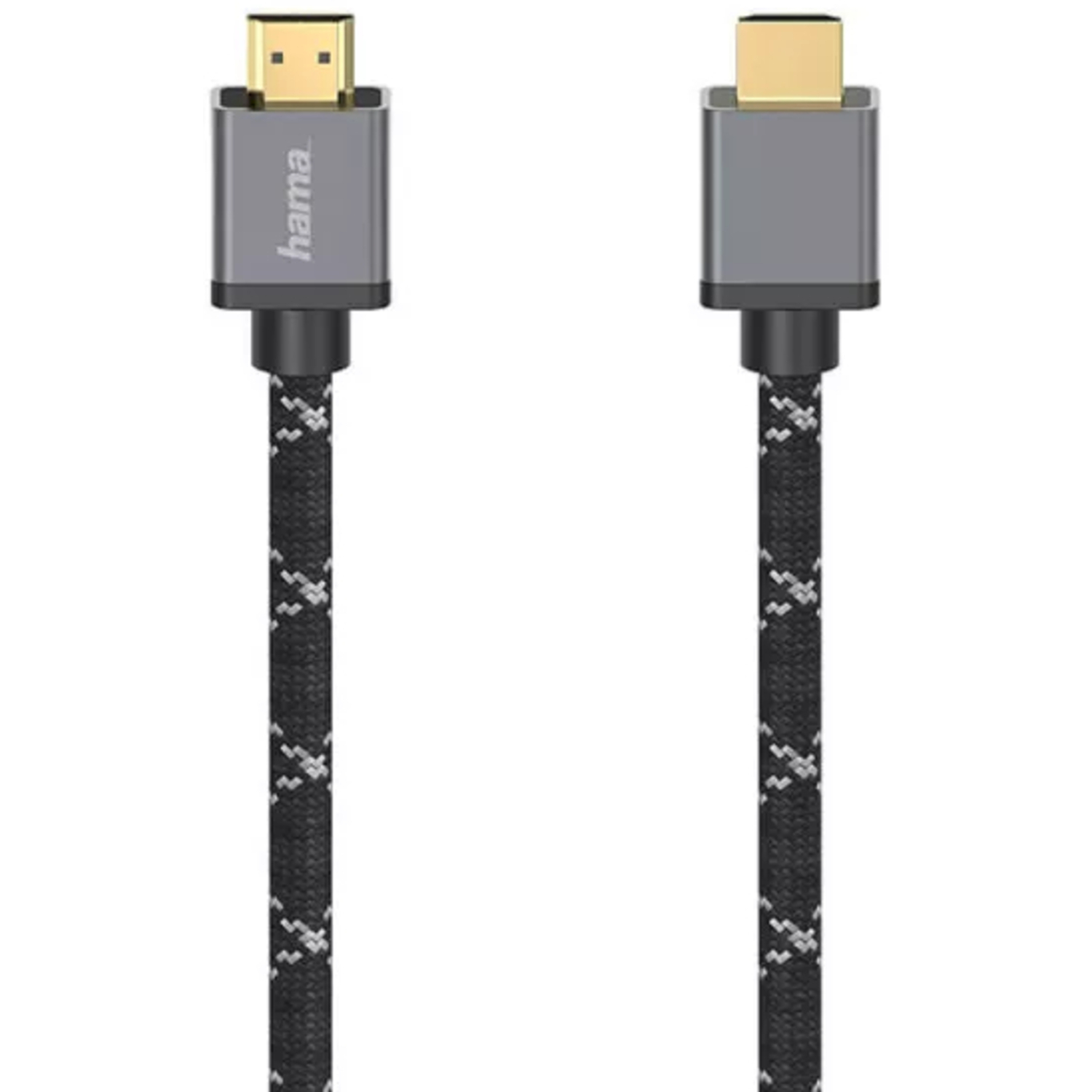 Hama Ultra High Speed HDMI-Kabel 2m schwarz/grau