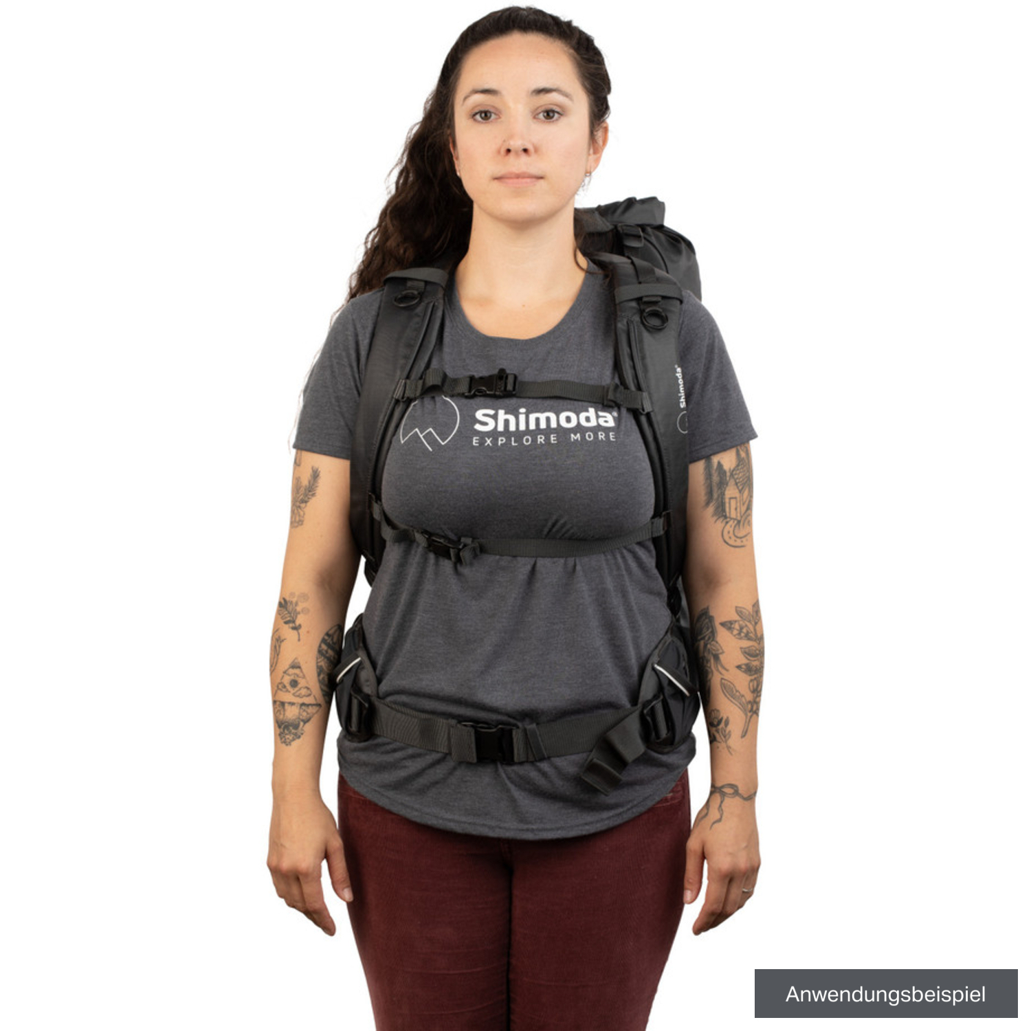 Shimoda Rucksackgurte Damen Standard Simple schwarz