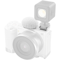 SmallRig Cold Shoe Adapter mit Windschutz 4726 für Sony ZV-E10 und ZV-1 