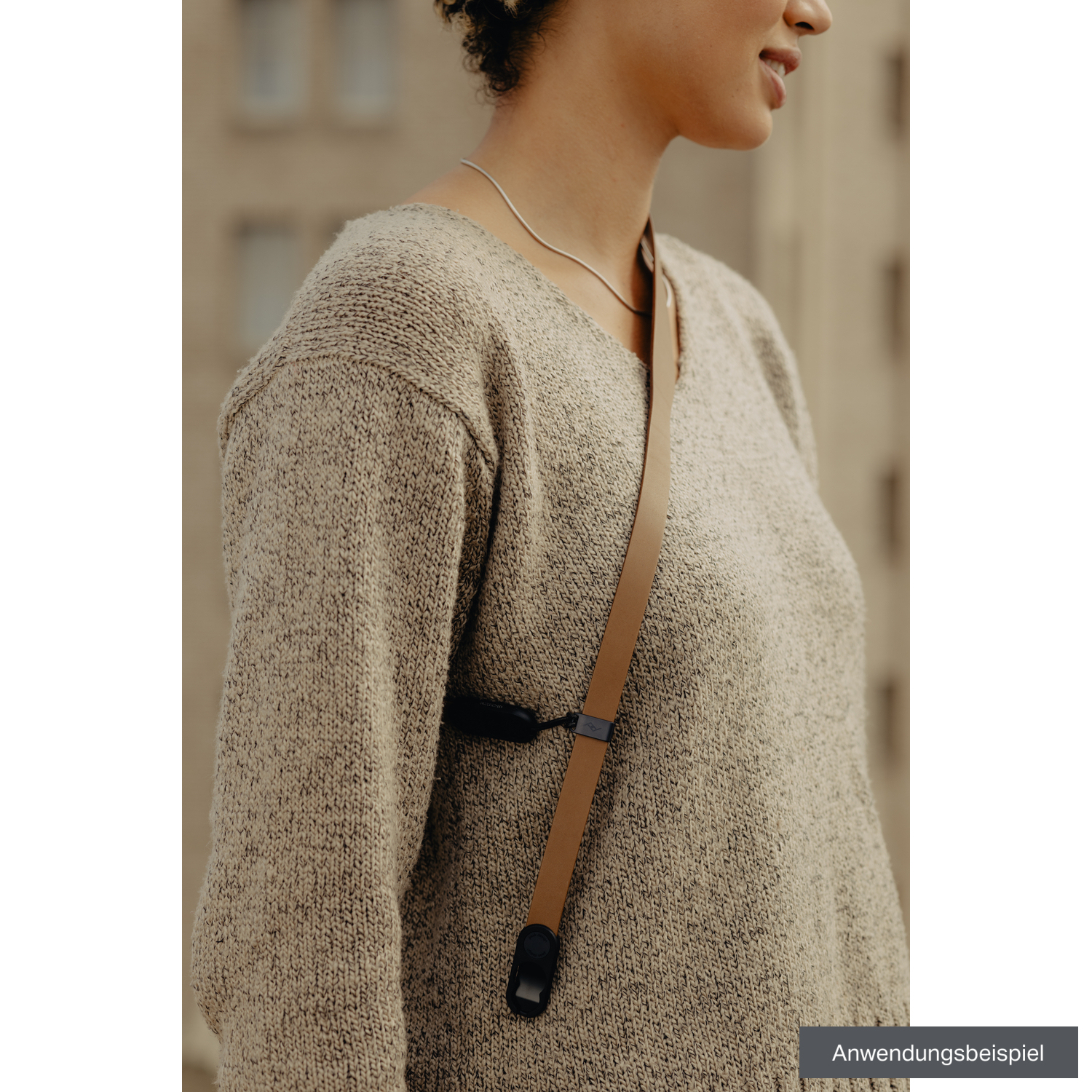 Peak Design Kameragurt Form Leather Standard Tan