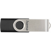 Hama USB-Stick Rotate USB 2.0 16GB Schwarz/Silber