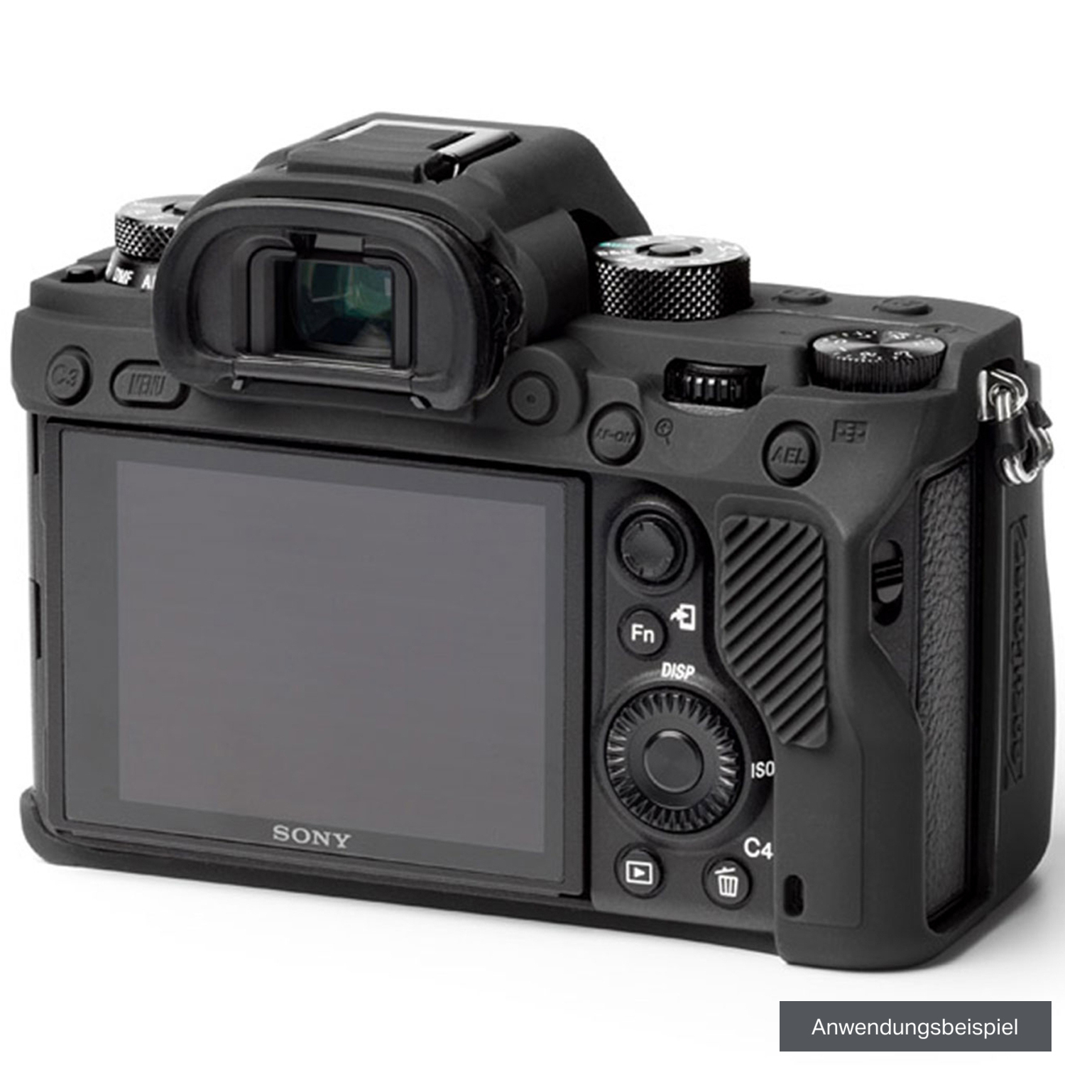 Easycover Schutzhülle schwarz für Sony A9 II und Alpha 7R IV