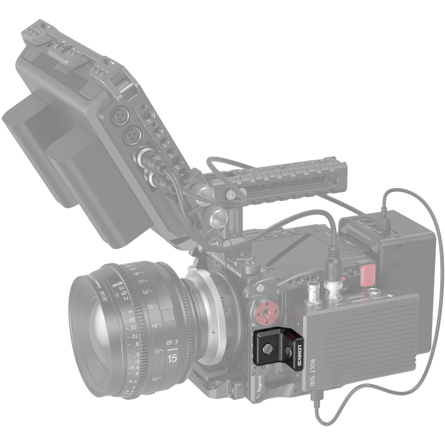 SmallRig x LensVid mini L-förmiges Montageplatten-Kit 4360 