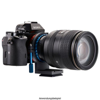 Novoflex Adapter Stativschelle für NEX/EOSM/LET/Sony E-Adapter