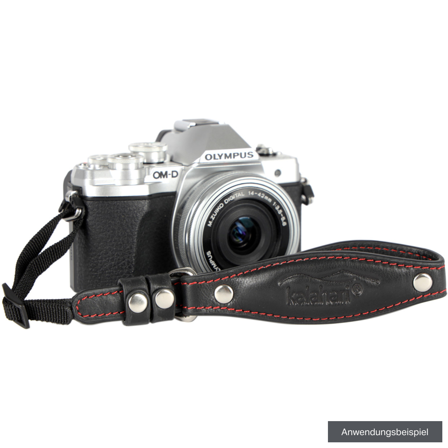 Kalahari Handschlaufe KAAMA LS-74 Leder schwarz