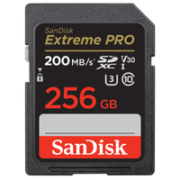 SanDisk Extreme PRO 256GB SDXC UHS-I V30