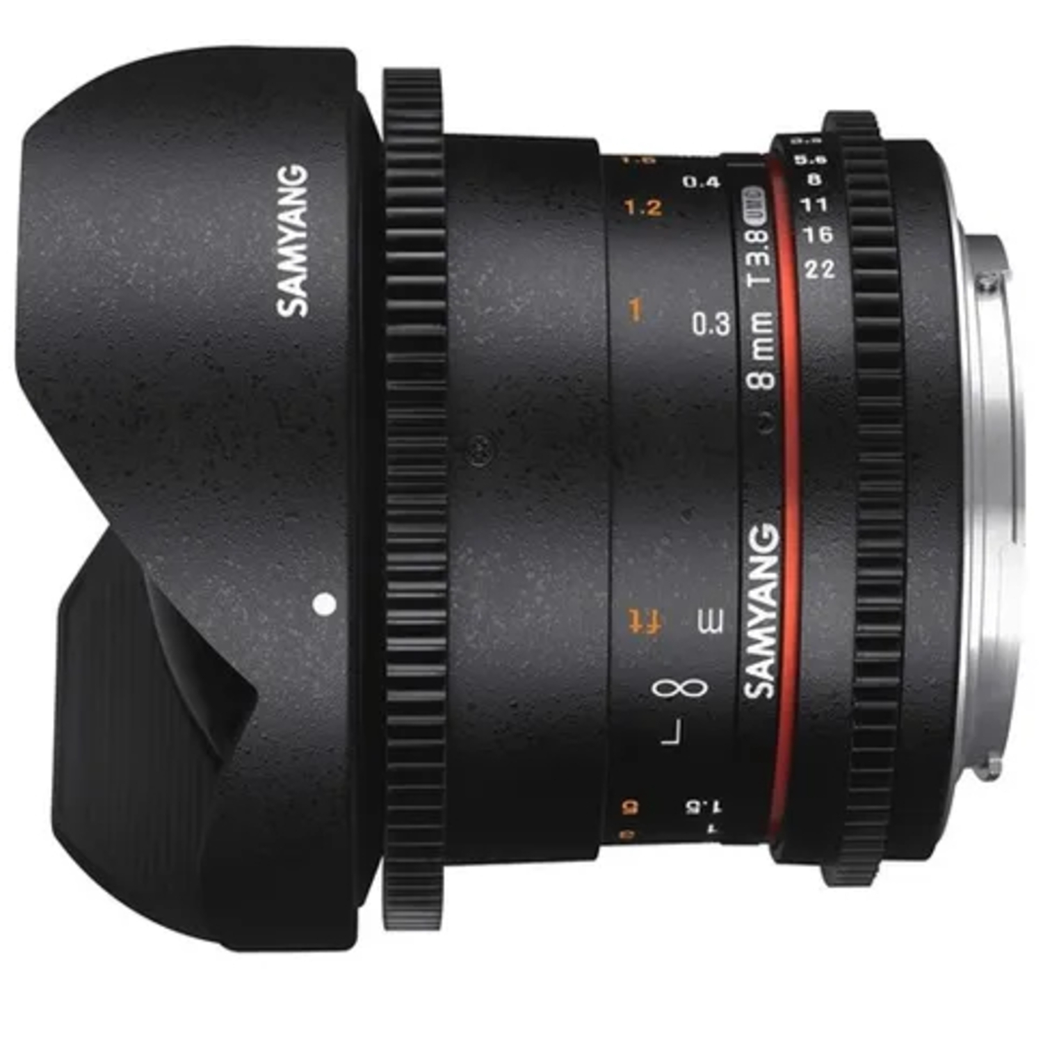Samyang 8mm T3.8 UMC VDSLR Fisheye CSII MFT-Mount