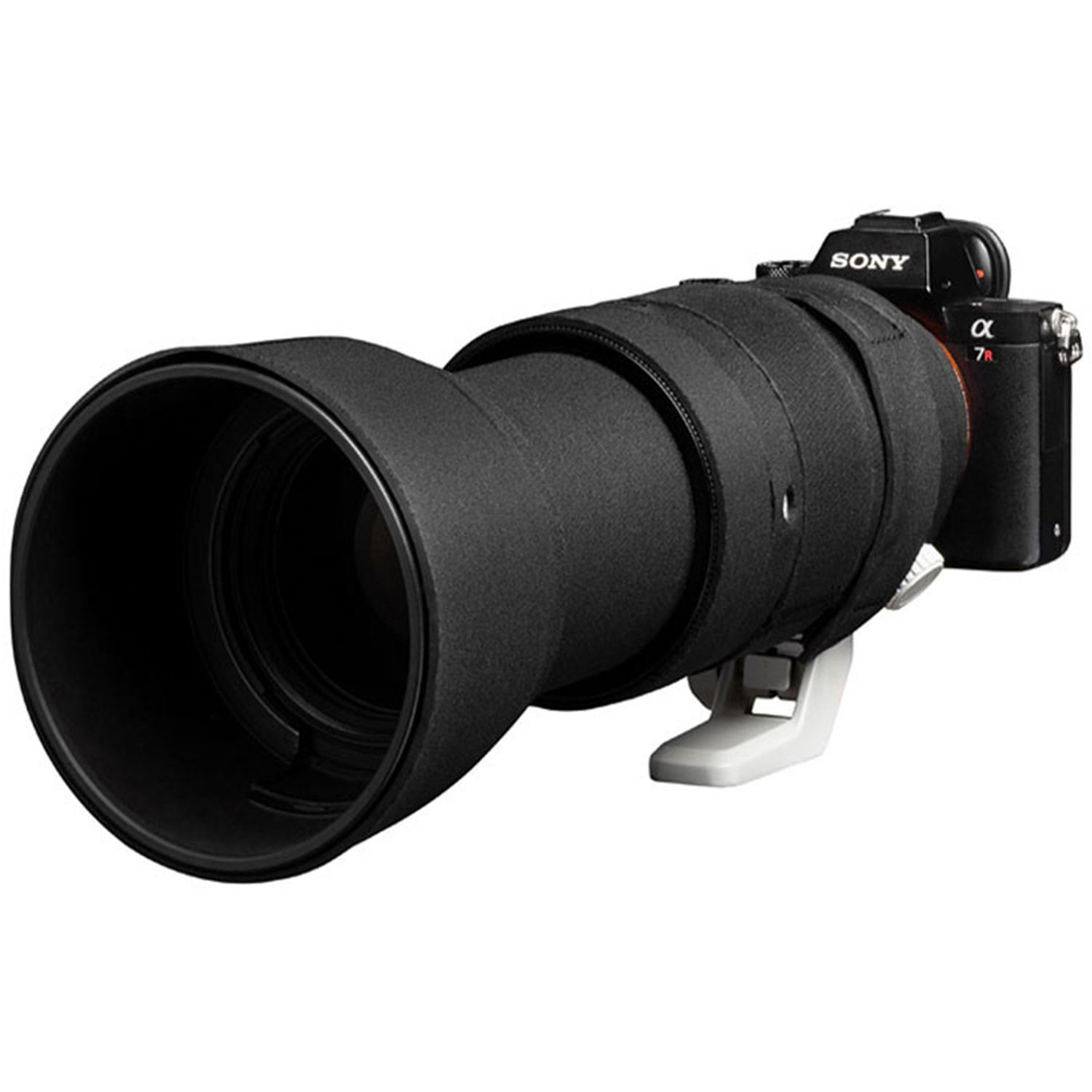 easyCover Lens Oak für Sony FE 100-400mm F4. 5-5.6 GM OSS Schwarz