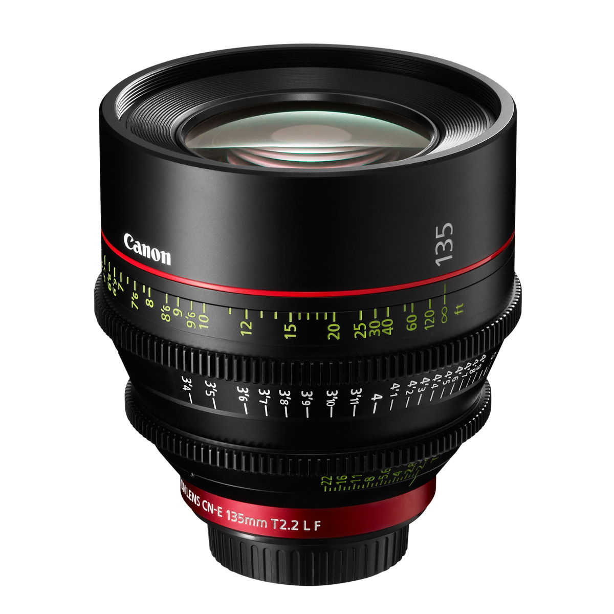 Canon CN-E 135mm T2.2 L F (Meter) Cine-Servo