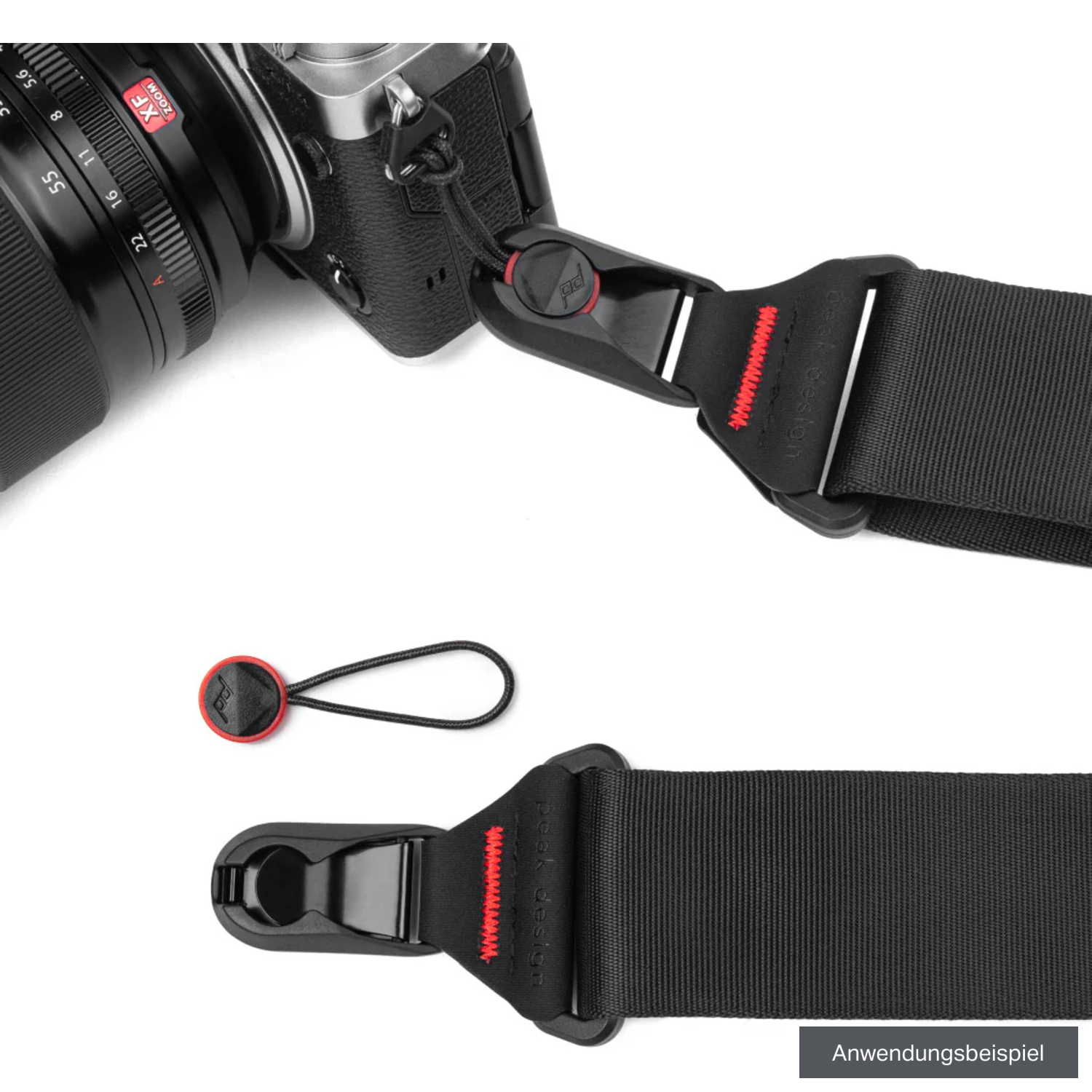 Rixotix Kamera-Gurt Mit Schnellverschluss – Verstellbar, Kletterseil, Für DSLR & Spiegellose Kameras