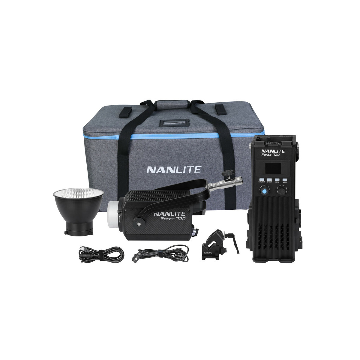 Nanlite LED-Reportage- und Studio-Scheinwerfer Forza 720